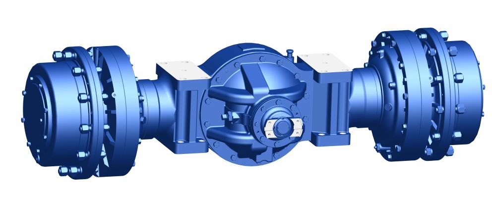 Drive axle of 3m³ underground loading and hauling machine Drive axle of 3m³ underground loading and hauling machine