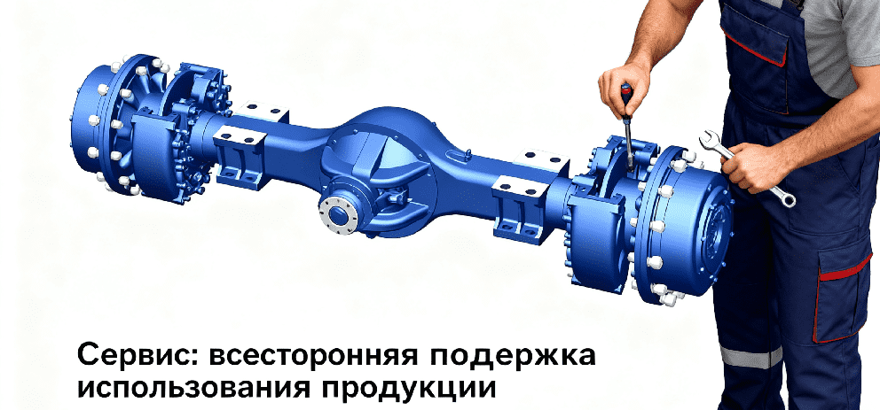The rotary bridge of the loader The rotary bridge of the loader