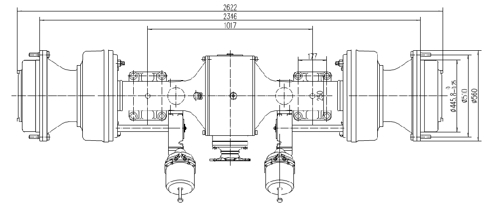 Shandong Lutong × Russian manufacturer PTZ: the drive axle of the T400 tractor, which allows for the modernization of foreign agricultural machinery Shandong Lutong × Russian manufacturer PTZ: the drive axle of the T400 tractor, which allows for the modernization of foreign agricultural machinery