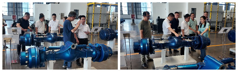 Long-term cooperation with suppliers deepens: SANY Huzhou forklift team inspects the production base of excavator-loader drive axles Long-term cooperation with suppliers deepens: SANY Huzhou forklift team inspects the production base of excavator-loader drive axles