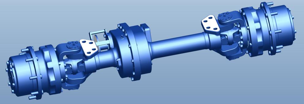 Передний ведущий мост трактора Передний ведущий мост трактора