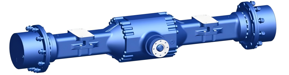 Here is a car for drilling rock formations