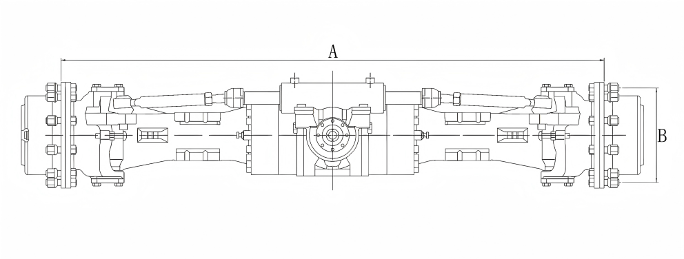 Telehandler Axle Telehandler Axle