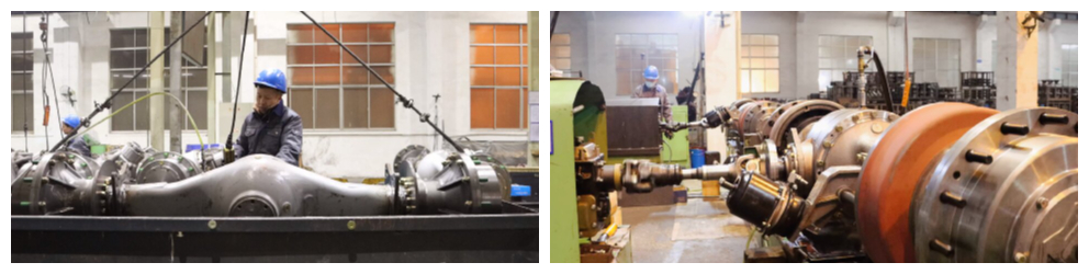 Shandong Lutong и Shantui договорились о сотрудничестве, чтобы выйти на военную сферу производства Приводной мост погрузчика.