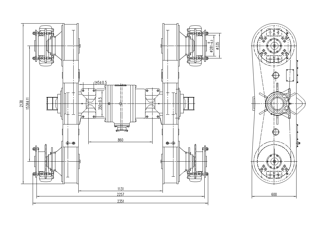 Rear axle of a motor grader with a capacity of 220 hp. png Rear axle of a motor grader with a capacity of 220 hp. png
