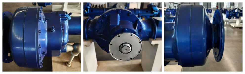 Средне-задний ведущий мост грейдера Средне-задний ведущий мост грейдера