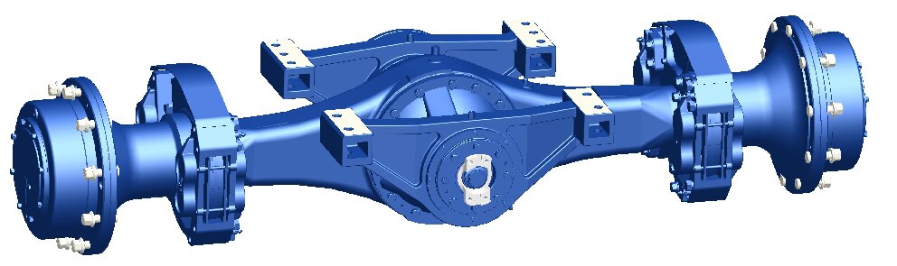 поворотный мост погрузчика грузоподъемностью 5 тонн