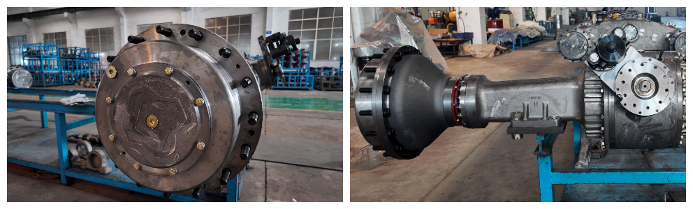 Ведущий мост трактора Shandong Lutong мощностью 400 лошадиных сил с мокрыми тормозами устанавливает новый стандарт Ведущий мост трактора Shandong Lutong мощностью 400 лошадиных сил с мокрыми тормозами устанавливает новый стандарт