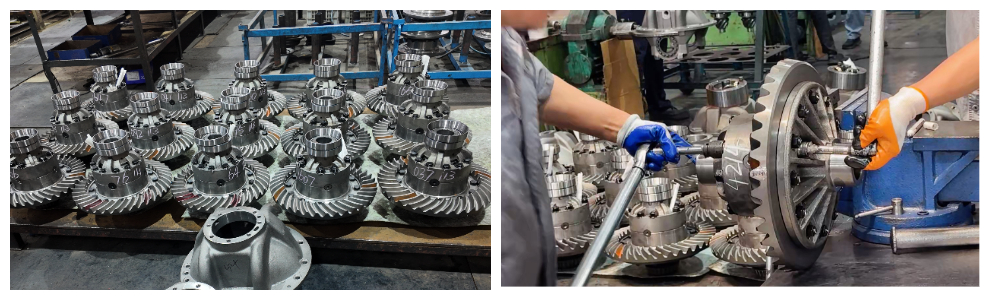 поворотный мост погрузчика грузоподъемностью 5 тонн