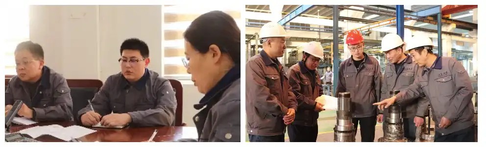 Welcome customers with quality and win-win technology! SANY delegation highly praised Shandong Lutong drive axle