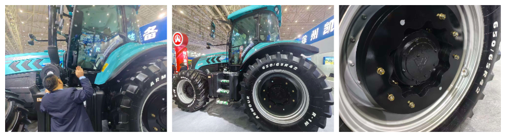 Ведущий мост трактора Shandong Lutong × Xuzhou KR LT400 расширяет возможности сочлененного трактора Ведущий мост трактора Shandong Lutong × Xuzhou KR LT400 расширяет возможности сочлененного трактора