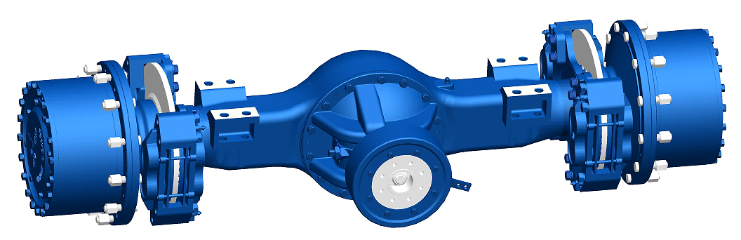 21 Ton Road Roller Axle