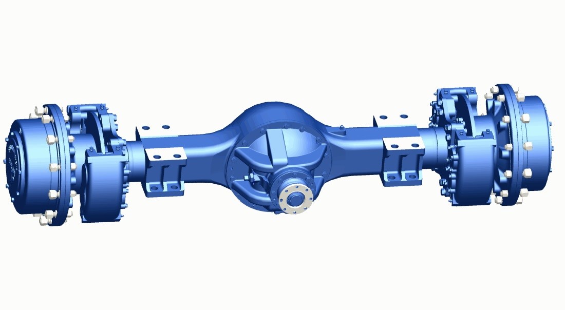 Drive axle for forklift series