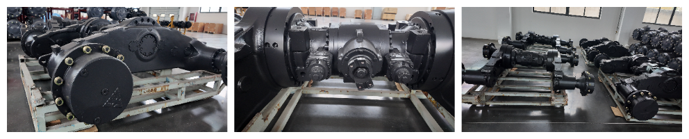 Ведущий мост Shandong Lutong поставляется на экспорт большими партиями, что обеспечивает двойное повышение качества и прочности