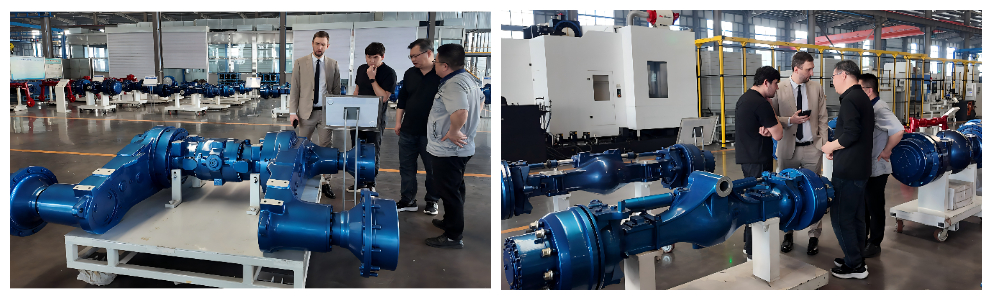 Российская Rostselmash компания посетила наше предприятие для проведения исследований и переговоров по углублению взаимовыгодного сотрудничества в области ведущих мостов