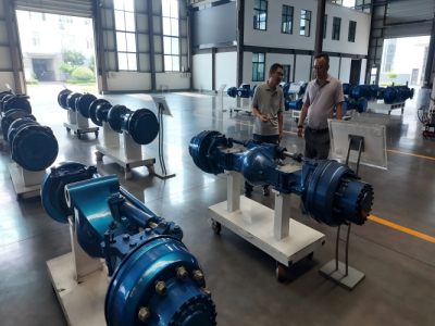 Drive axle partnership: Tianjin delegation visits 'Lutong'