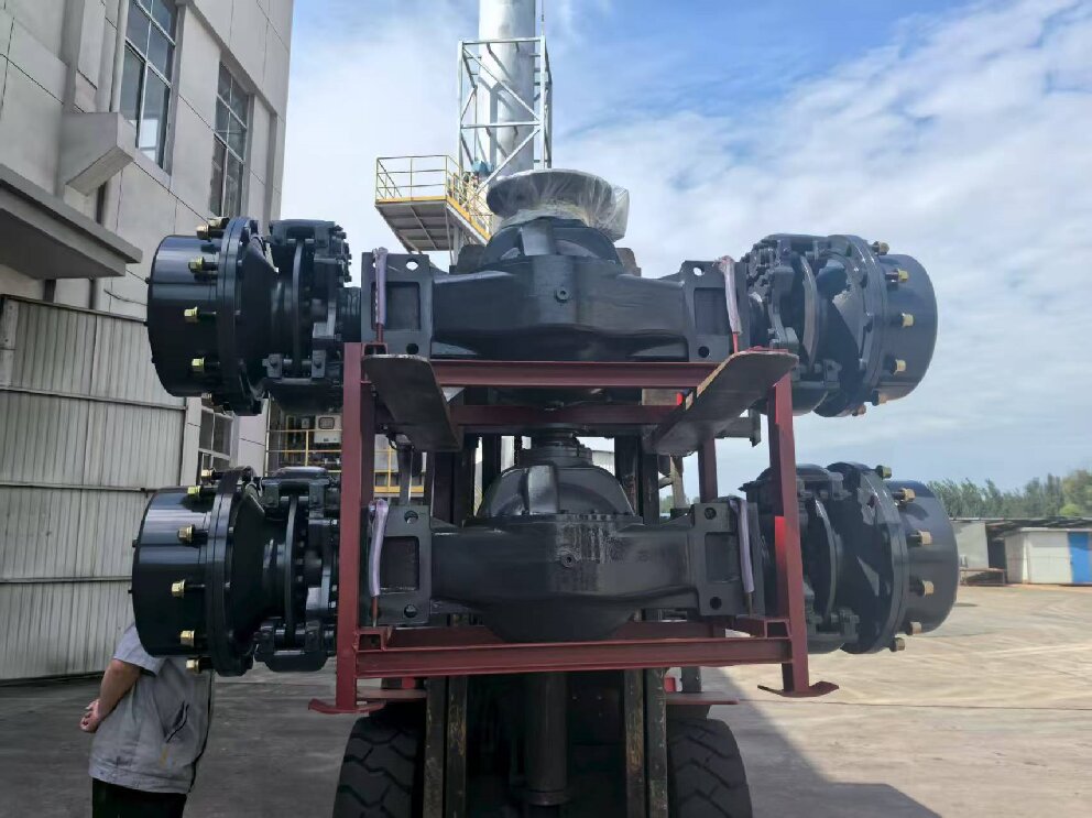 The leading bridge of the Shandong Lutong tractor is successfully represented in Russia The leading bridge of the Shandong Lutong tractor is successfully represented in Russia
