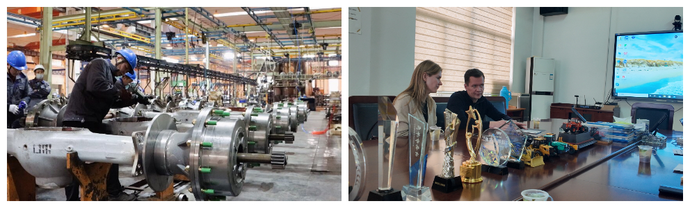 Amkodor's visit to deepen cooperation on the development of a grader drive axle Amkodor's visit to deepen cooperation on the development of a grader drive axle