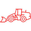 Приводной мост строительной техники