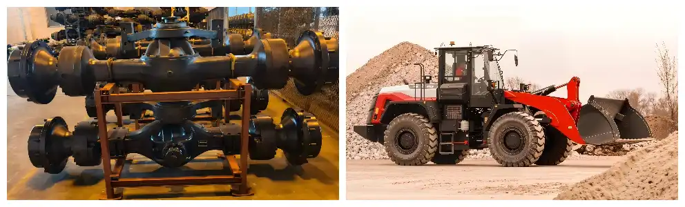 Приводной мост погрузчика JC50SA