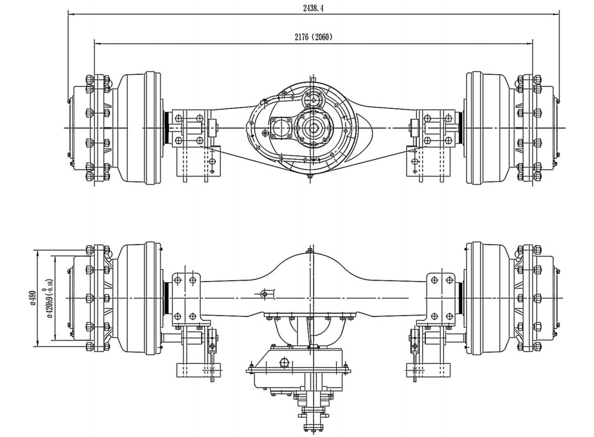 Mixer drive shaft Mixer drive shaft