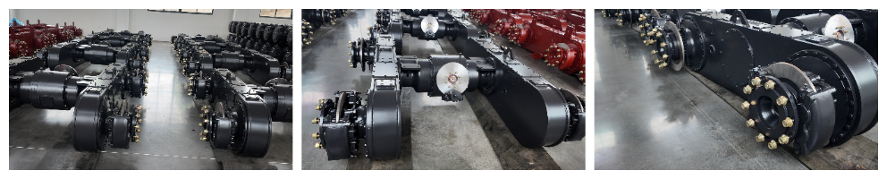 Ведущий мост Shandong Lutong поставляется на экспорт большими партиями, что обеспечивает двойное повышение качества и прочности