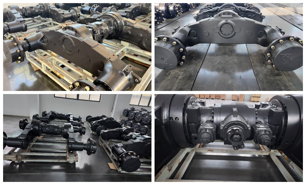 Тандемные мосты Shandong Lutong повышают эффективность лесозаготовительных машин Jiangsu Ailin