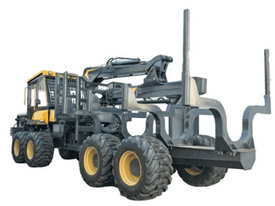 Conquer the highest power: the high-performance drive axle, specially designed for forestry machines, has been officially tested