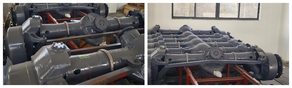 Средне-задний ведущий мост грейдера Средне-задний ведущий мост грейдера