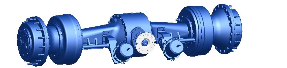 Ведущий мост трактора T400