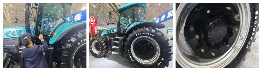 The drive axle of the Shandong Lutong × Xuzhou KR LT400 tractor expands the capabilities of the articulated tractor The drive axle of the Shandong Lutong × Xuzhou KR LT400 tractor expands the capabilities of the articulated tractor