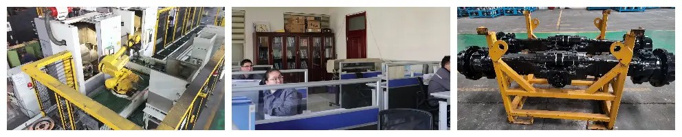 Welcome customers with quality and win-win technology! SANY delegation highly praised Shandong Lutong drive axle