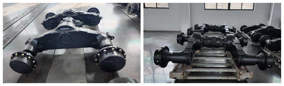 Тандемные мосты Shandong Lutong повышают эффективность лесозаготовительных машин Jiangsu Ailin