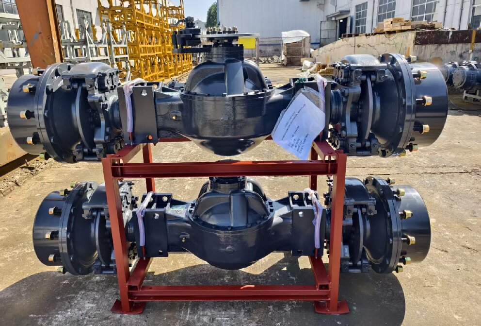 The leading bridge of the Shandong Lutong tractor is successfully represented in Russia The leading bridge of the Shandong Lutong tractor is successfully represented in Russia