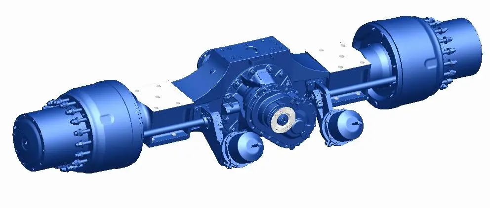 Мост для карьерных самосвалов Shandong Lutong Heavy Industry серии LTK40 способствует революции в области транспортировки полезных ископаемых