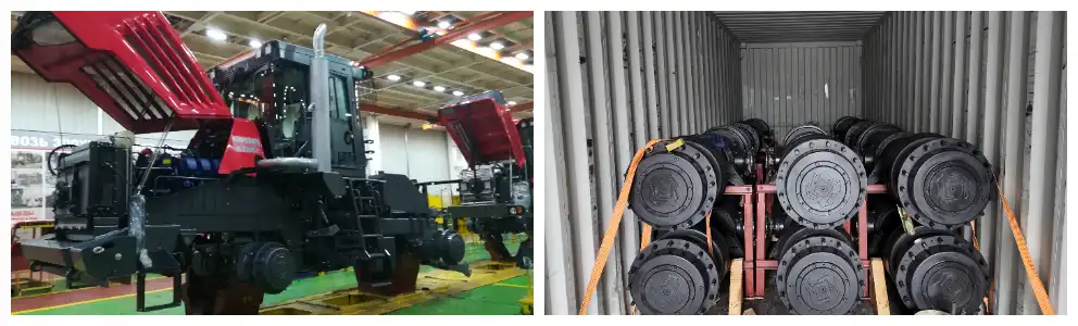 Shandong Lutong × Russian manufacturer PTZ: the drive axle of the T400 tractor, which allows for the modernization of foreign agricultural machinery Shandong Lutong × Russian manufacturer PTZ: the drive axle of the T400 tractor, which allows for the modernization of foreign agricultural machinery