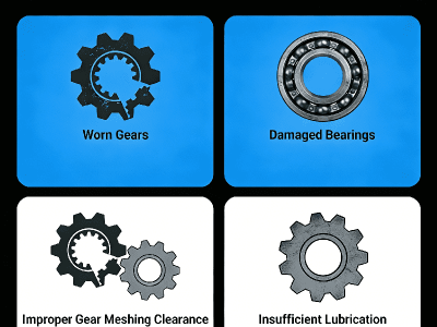 Почему шумит Ведущий мост погрузчика?