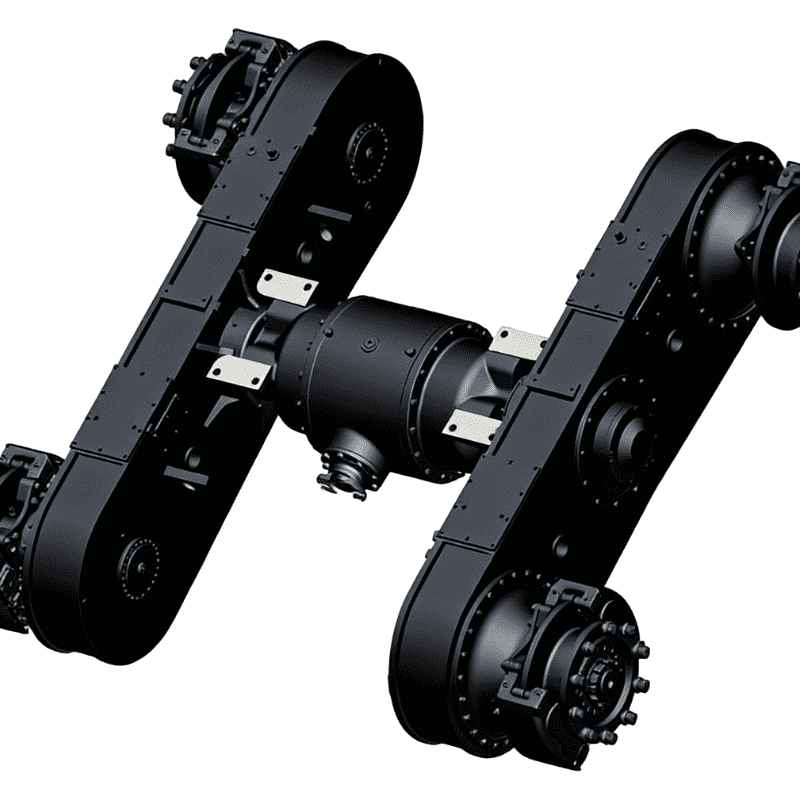 Ведущий мост грейдера PY180