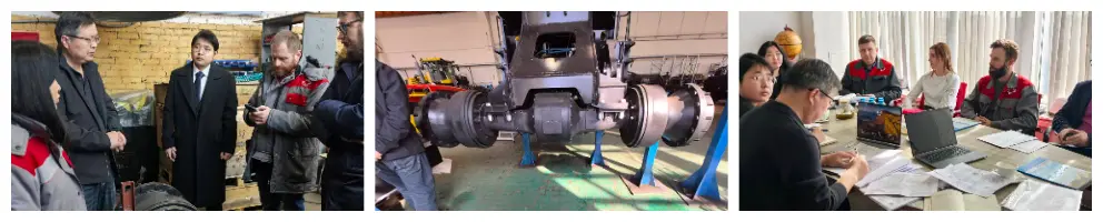 Shandong Lutong × Russian manufacturer PTZ: drive axle of the T400 tractor, allowing the modernization of foreign agricultural machinery Shandong Lutong × Russian manufacturer PTZ: drive axle of the T400 tractor, allowing the modernization of foreign agricultural machinery
