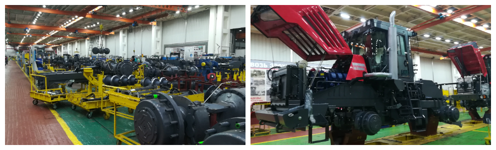 Ведущий мост трактора T400