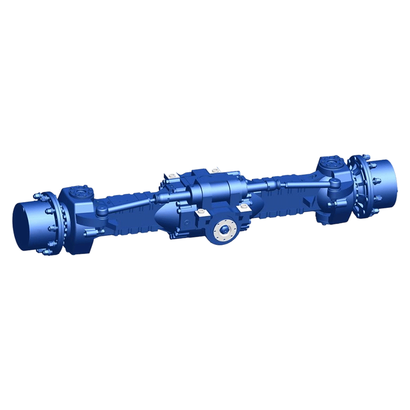 Drive axle for a 15-ton wheeled excavator
