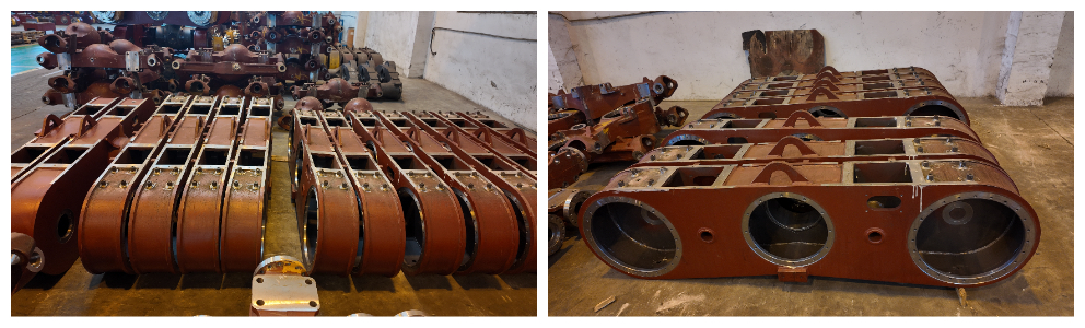 Grader Rear Steering Axle