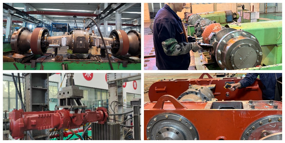 Ведущий мост трактора T400