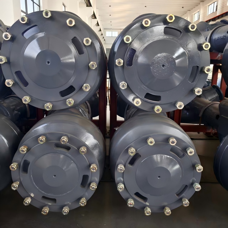 Средне-задний ведущий мост грейдера