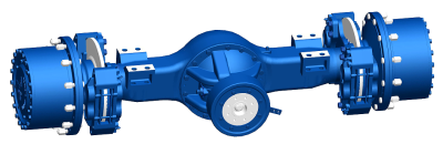 21 Ton Road Roller Axle