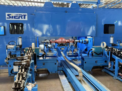 Lutong Heavy Industry has commissioned a new automatic axle welding line.