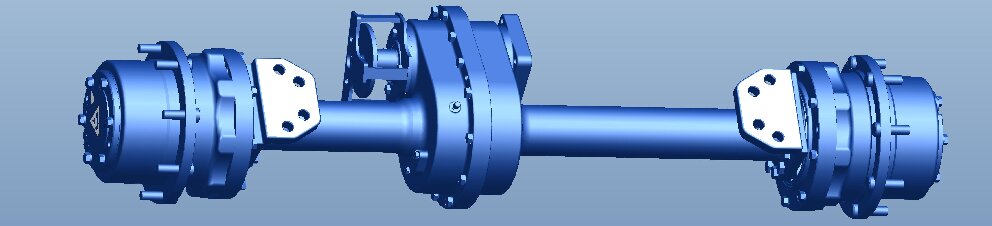 Ведущий мост трактора малой мощности WL50
