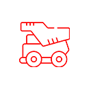 Приводной мост горной техники