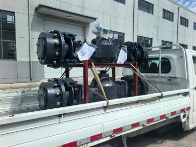 Shandong Lutong tractor drive axle successfully introduced in Russia