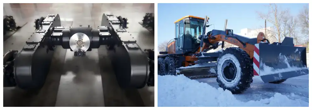 Together with Amkodor manufacturers, leading axles allow graders to embark on new journeys. Together with Amkodor manufacturers, leading axles allow graders to embark on new journeys.